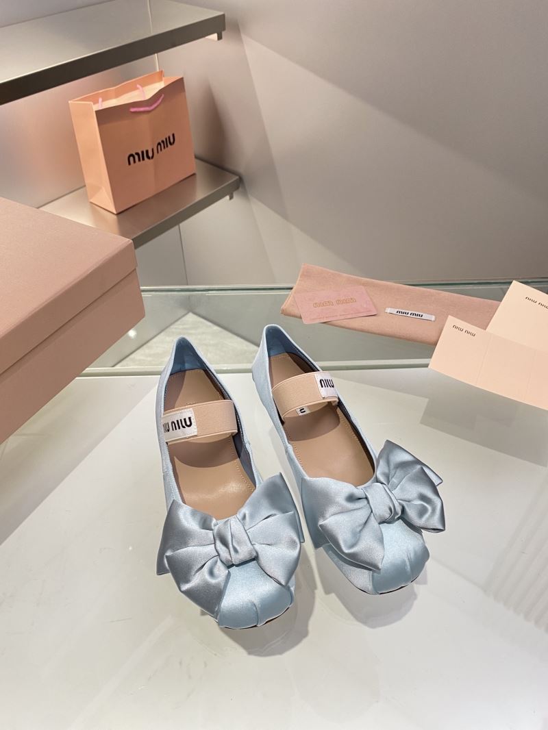 Miu Miu flat shoes